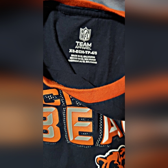 🤑Chicago Bears NFL Raglan Long Sleeve Tee - Picture 3 of 3
